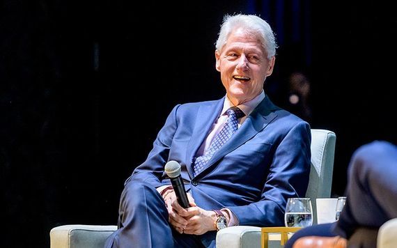 Bill Clinton "on the mend" after being hospitalized with blood infection
