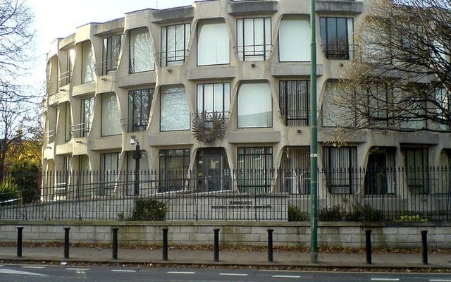 The US Embassy in Ballsbridge is an iconic building in the city. 