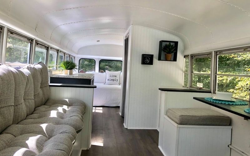 Irish-American family converting buses into RVs in honor of late son