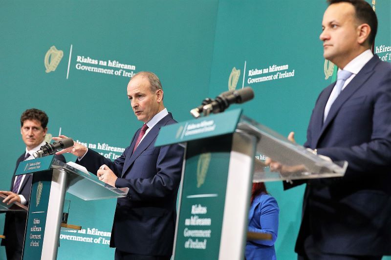 Irish government publishes revised guidelines ahead of October 22 reopenings