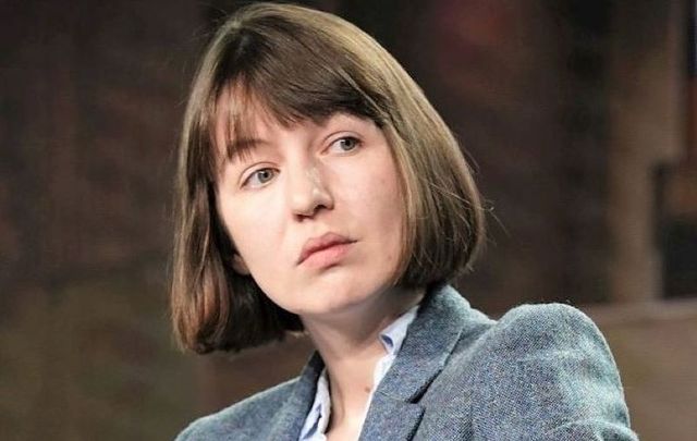 January 17, 2020: Sally Rooney speaks onstage during the Hulu Panel at Winter TCA 2020 at The Langham Huntington, Pasadena in Pasadena, California.