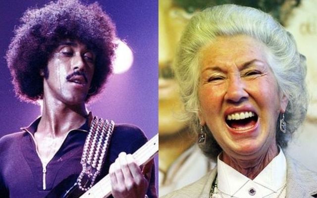 Irish rockstar Phil Lynott and his mother Philomena