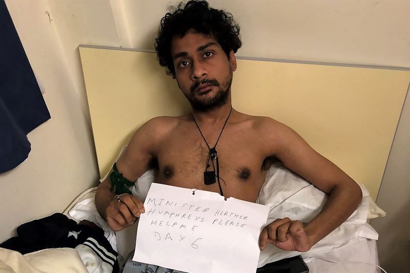 Asylum seeker desperate to remain in Ireland continues hunger strike in Cork