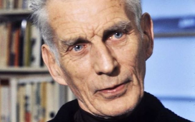 Irish novelist and playwright Samuel Beckett