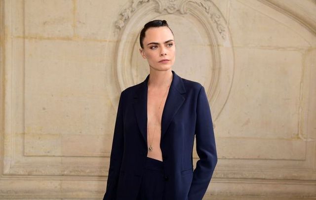 British model and actress Cara Delevingne in July 2021.