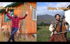 WATCH: Joyful performance between Irish cellist and Canadian Bhangra dancer