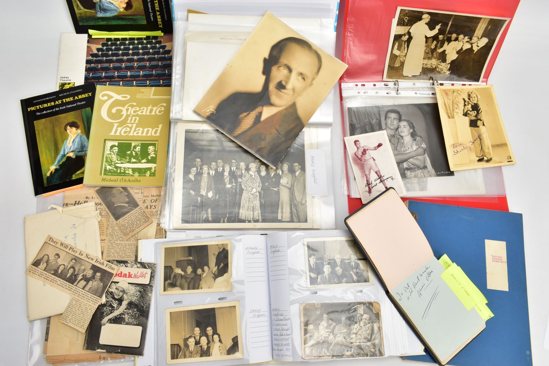 Treasure trove of Ireland’s national theatre goes up for auction next week