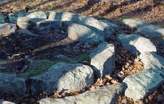 Did Irish monks build these ancient stone structures in Connecticut?