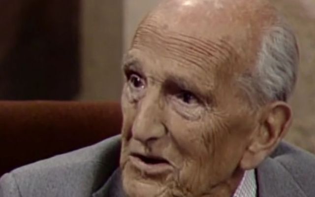 Jack Campbell talks to RTÉ\'s Gay Byrne in 1988. 