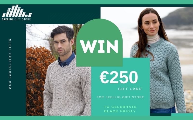 Cyber Monday Giveaway: Last chance to win €250 gift card for Skellig Gift Store 