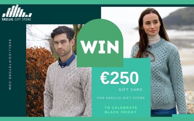 Win a €250 gift card for Skellig Gift Store 
