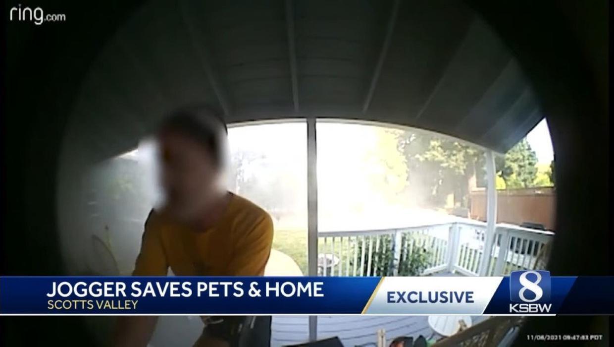 Wexford man dubbed "humble hero" after saving house and dogs from fire in Santa Cruz