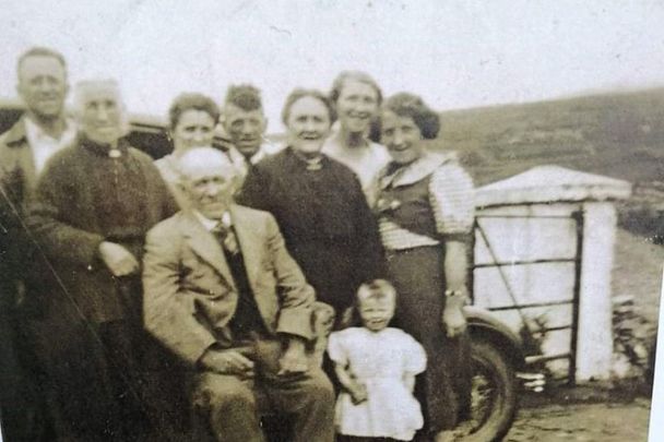 The Staunton family in Co Mayo.