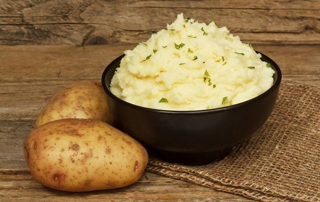 Mashed potatoes.