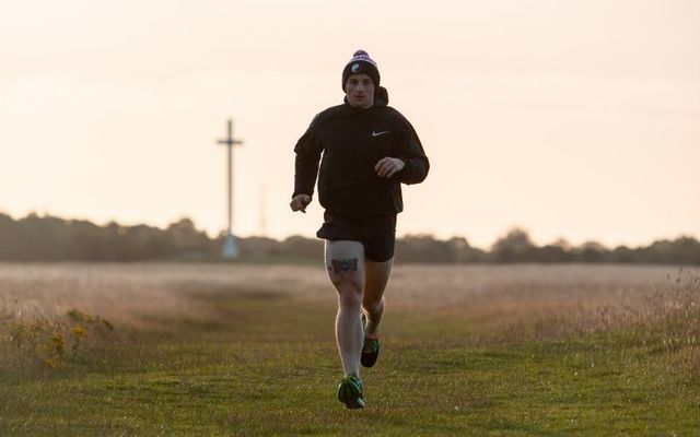 Seán O\'Hara is running marathons all over Dublin to raise money for Movember. 