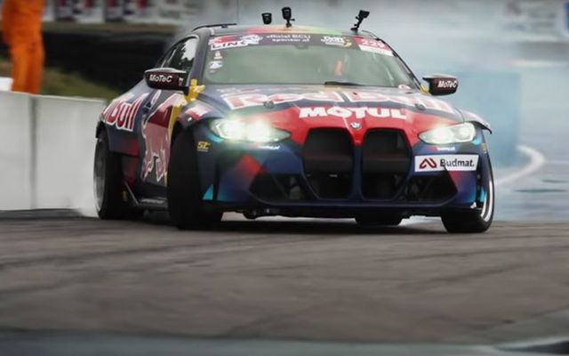 2021 Drift Masters European Championship in Riga, Latvia.