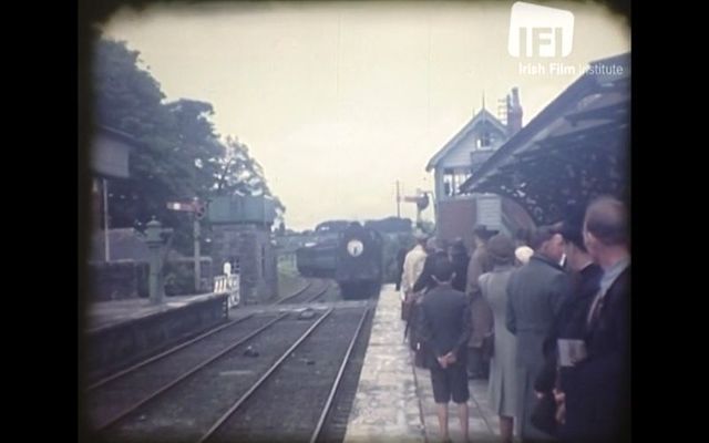 \"Castlerea Train Station\" is now available on the Irish Film Institute\'s IFI Archive Player in its Monsignor Reid Collection.