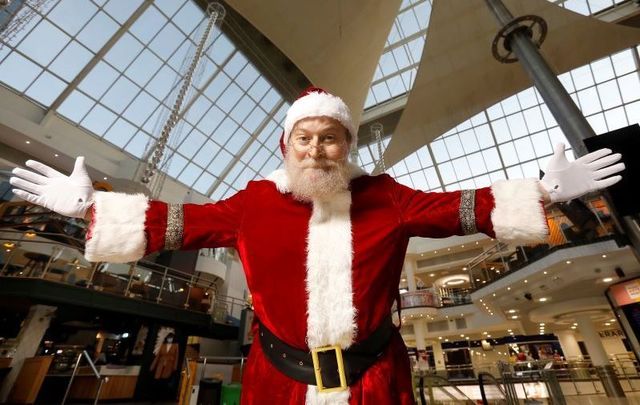 November 11, 2021: Christmas at The Square, Tallaght, Dublin.