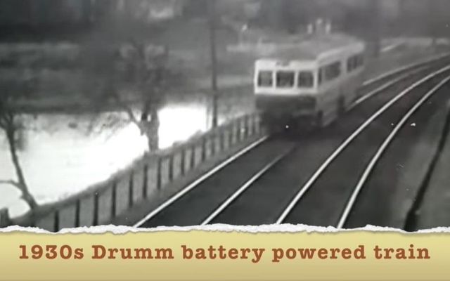 Irish invented battery-powered trains 85 years before Tesla