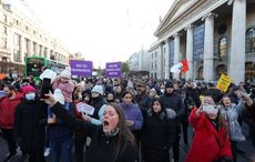 Thousands of protesters hold anti-lockdown rally at GPO