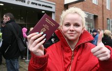 Who can apply for an Irish passport and how long is the process taking right now?