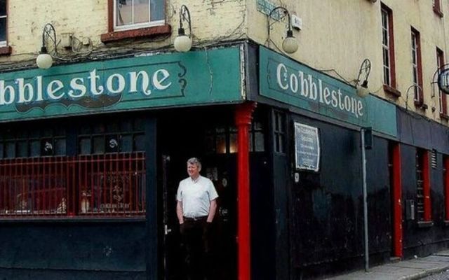 The iconic Cobblestone Pub in Smithfield, Dublin. 