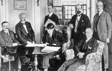 On This Day: The Anglo-Irish Treaty dividing Ireland was signed in London in 1921