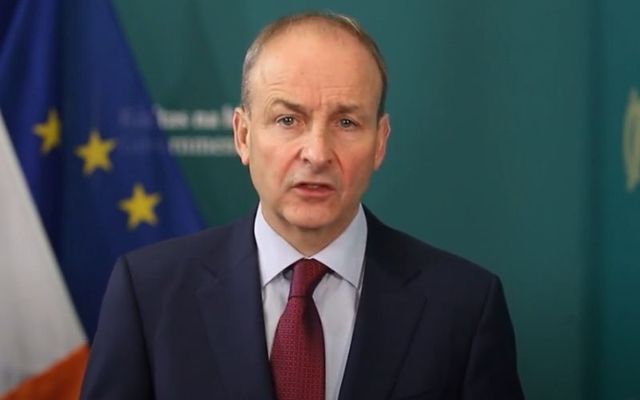 Taoiseach Micheál Martin delivers Ireland\'s statement for participation during the first-ever Summit for Democracy, initiated by the Biden-Harris Administration in the US.