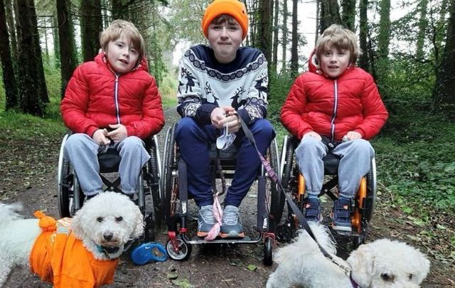 Terminally-ill Irish siblings Archie, George, and Isaac Naughton are hoping to be moved into their special purpose-built home in Co Roscommon by Christmas.