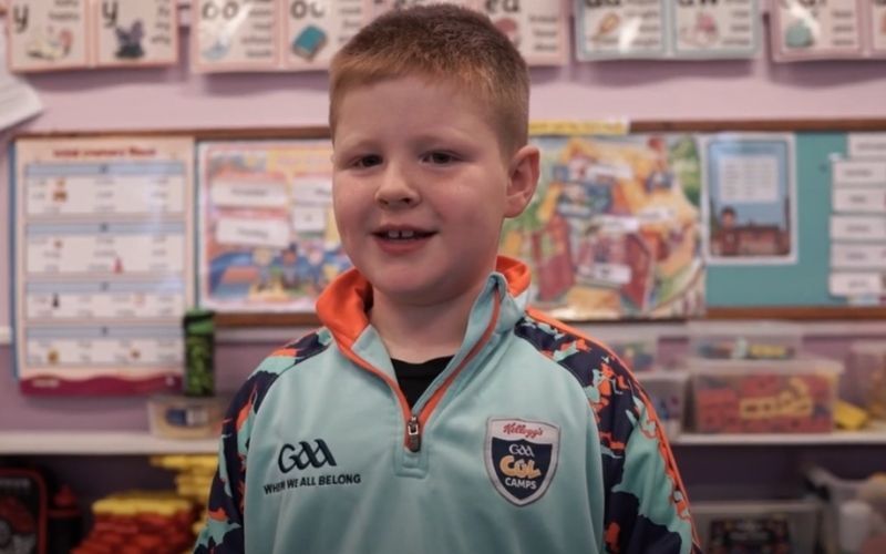 WATCH: Six-year-old Clare boy inspires with a message of hope for Christmas