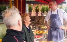 Enjoy a local Irish meal at the Cosy Café on the Wild Atlantic Way