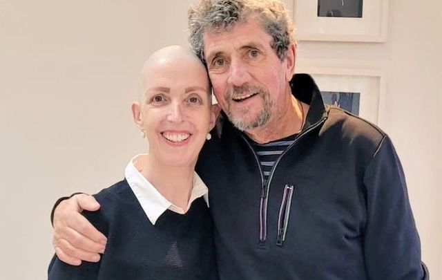 Vicky Phelan and Charlie Bird after their first meeting 