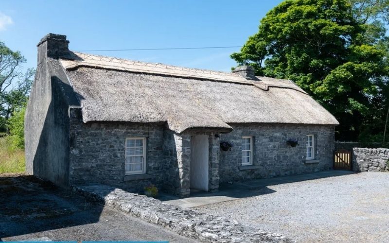 Inside a modern renovated Irish cottage for sale in Mayo