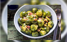 Irish recipe for Brussels sprouts with bacon, perfect for Christmas!