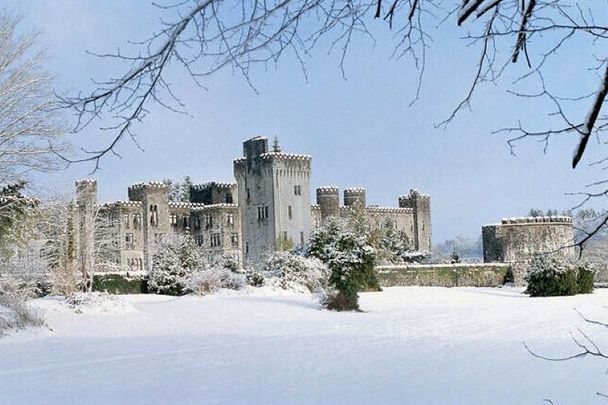 Ashford Castle in Cong, County Mayo. 