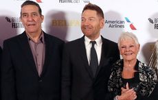 Ciarán Hinds on "Belfast" co-star Dame Judi Dench's "ferocious" mask