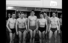 WATCH: Dubliners brave a Christmas Day swim over 60 years ago