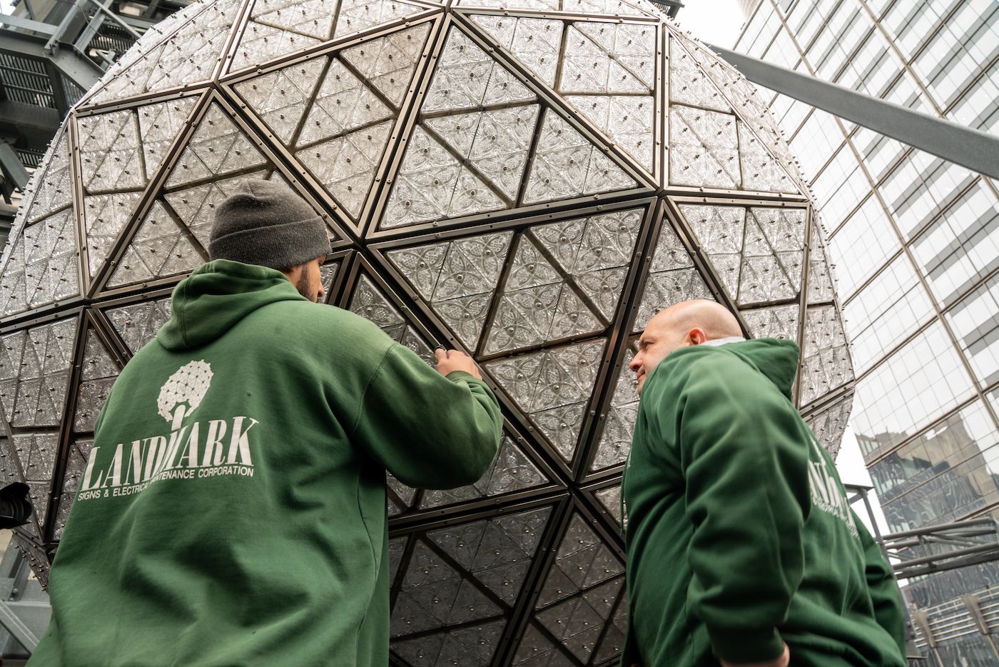 NYC’s famous New Year’s Eve Ball gets new Waterford crystals