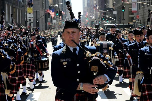 New York City\'s St. Patrick\'s Day parade.