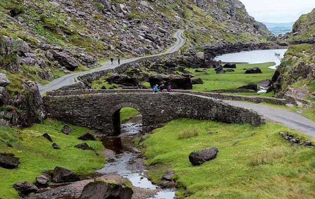The Gap of Dunloe on the Ring of Kerry.