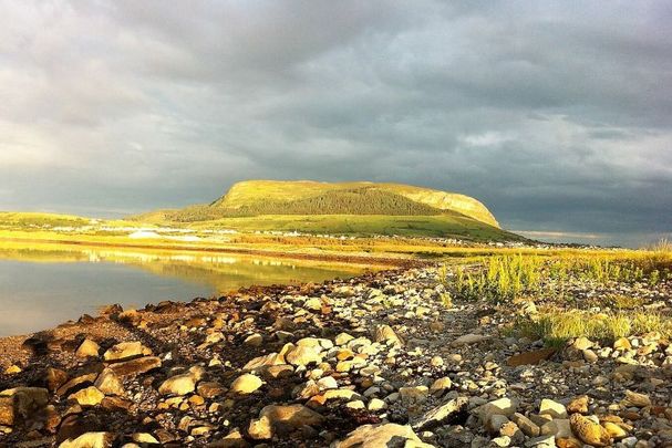 View of Knocknarea from Kilaspogbrone, Strandhill, Co Sligo