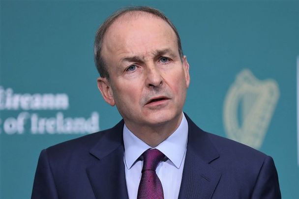 Taoiseach Micheal Martin, pictured here on January 6, 2021.