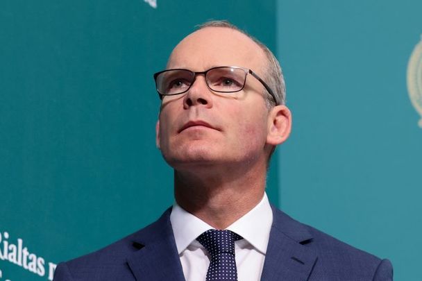 Simon Coveney, pictured here in September 2020.
