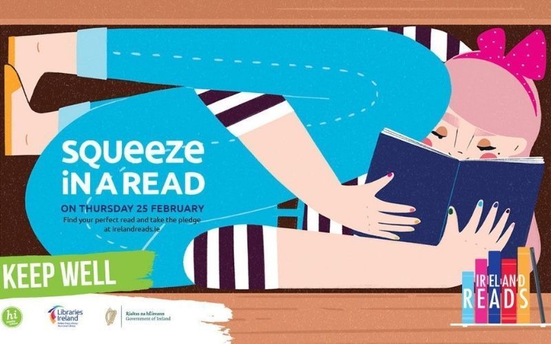 Squeeze in a read! New Irish campaign aims to get people reading