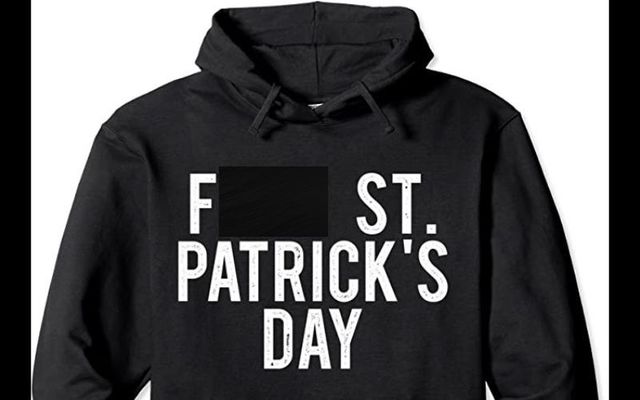 The AOH criticized Amazon over the sale of \"F*** St. Patrick\'s Day\" jumpers\". 