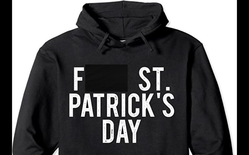 st patricks day merchandise anymore