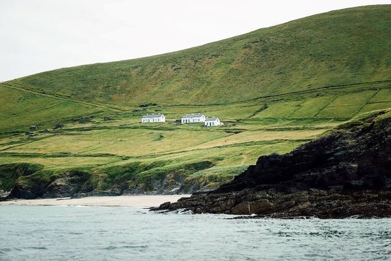 Great Blasket Island has been abandoned since the 1950s.