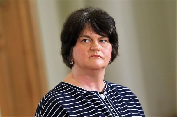 Arlene Foster, head of the DUP and First Minister of Northern Ireland.