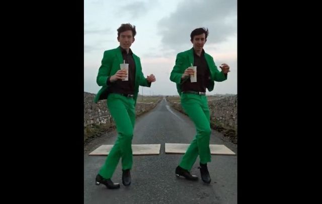 The Gardiner Brothers in their latest Irish dance video for McDonald\'s Shamrock Shakes!