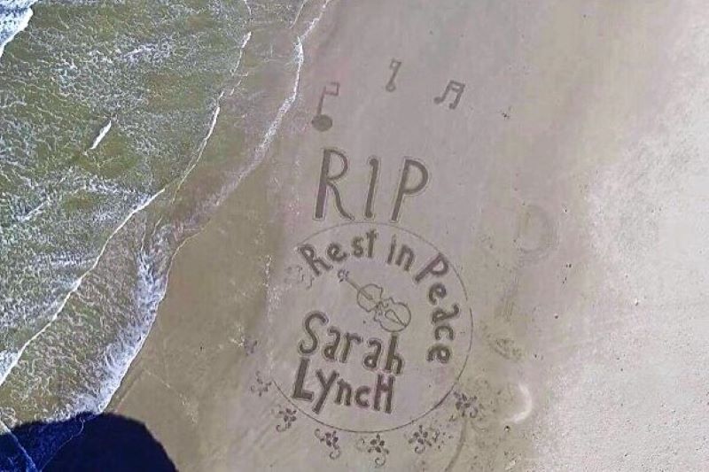 WATCH: Irish American teen remembered in beautiful Co Kerry beach tribute